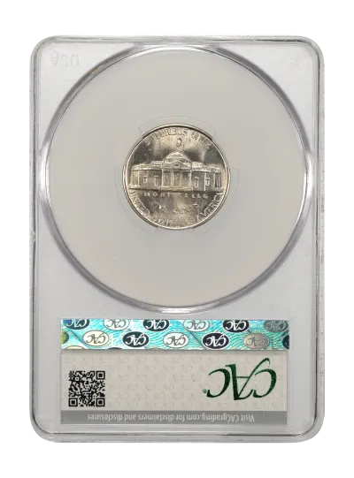 CAC Grading Coin Reverse