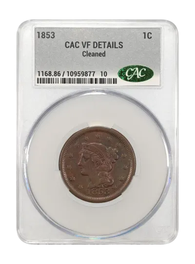 CAC Grading Coin Obverse