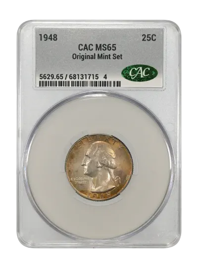 CAC Grading Coin Obverse