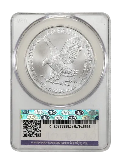 CAC Grading Coin Reverse