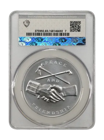 CAC Grading Coin Reverse