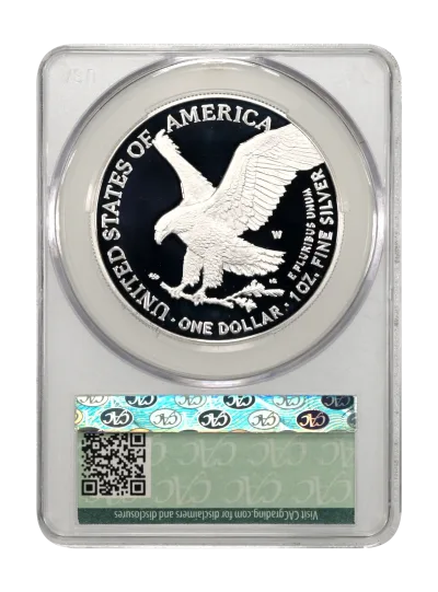 CAC Grading Coin Reverse