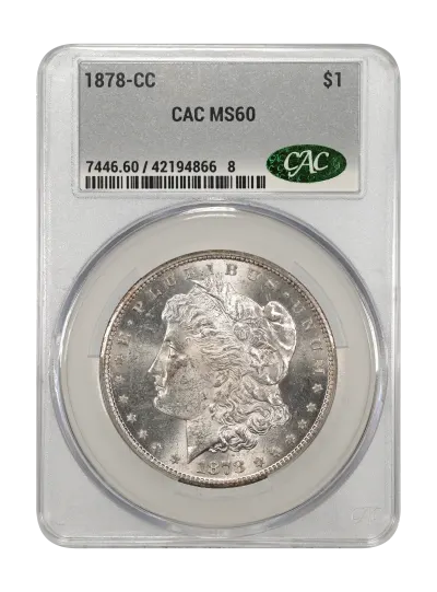 CAC Grading Coin Obverse