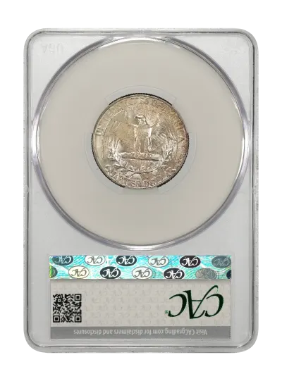 CAC Grading Coin Reverse