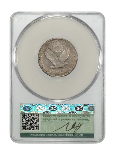 CAC Grading Coin Reverse