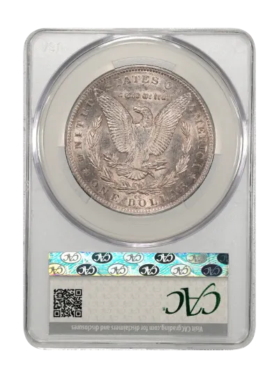 CAC Grading Coin Reverse