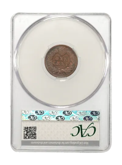 CAC Grading Coin Reverse