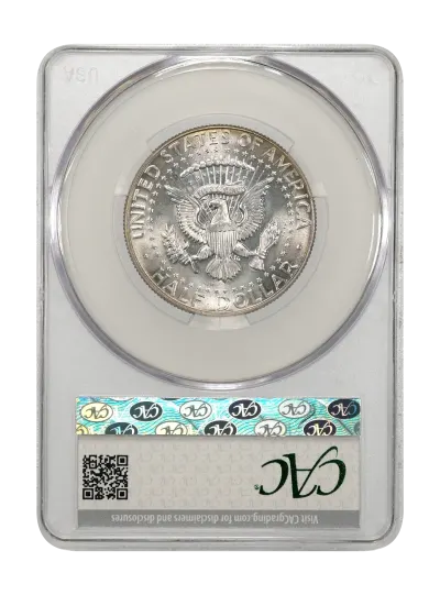 CAC Grading Coin Reverse