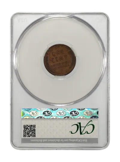 CAC Grading Coin Reverse
