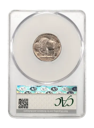 CAC Grading Coin Reverse