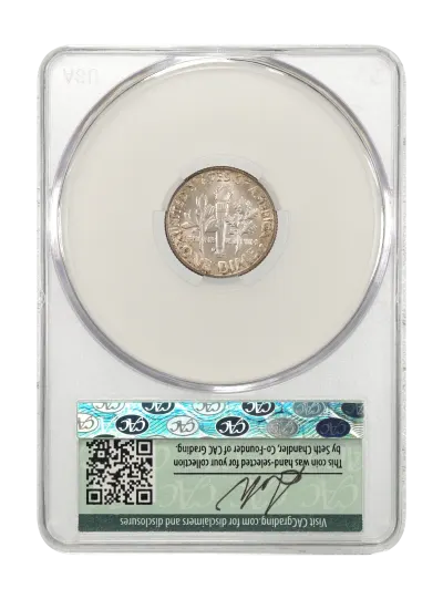 CAC Grading Coin Reverse