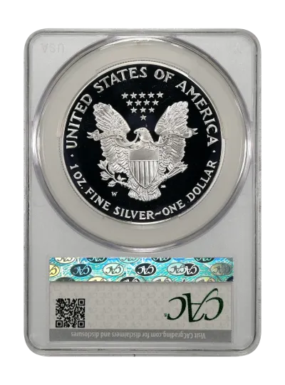 CAC Grading Coin Reverse