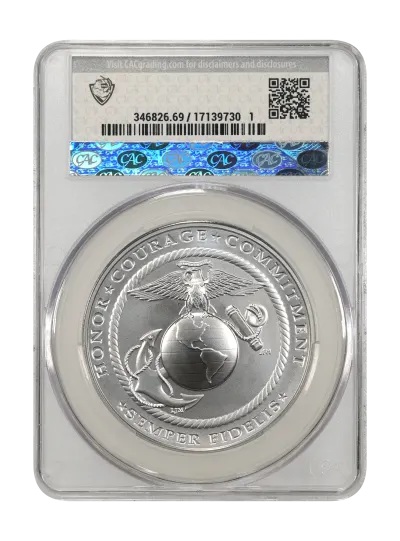 CAC Grading Coin Reverse