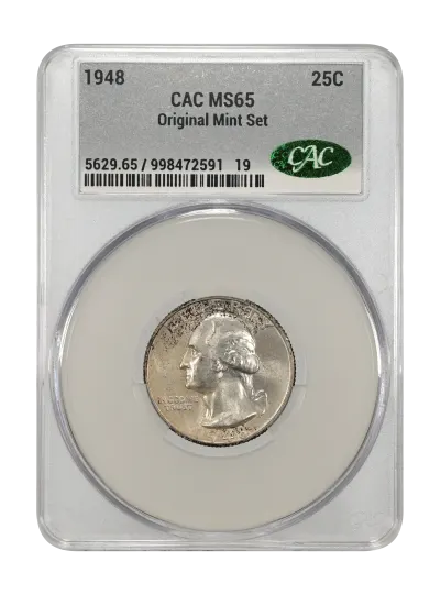 CAC Grading Coin Obverse