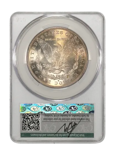 CAC Grading Coin Reverse