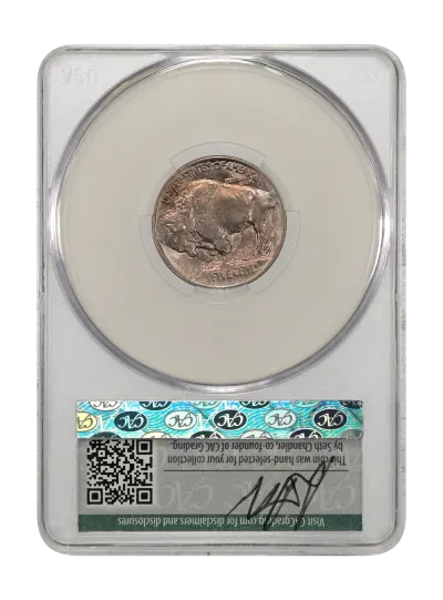 CAC Grading Coin Reverse