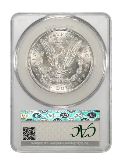 CAC Grading Coin Reverse