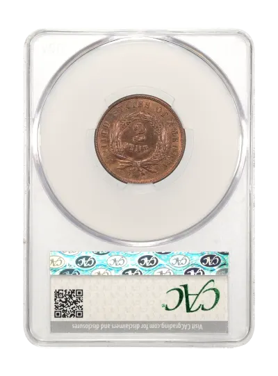 CAC Grading Coin Reverse