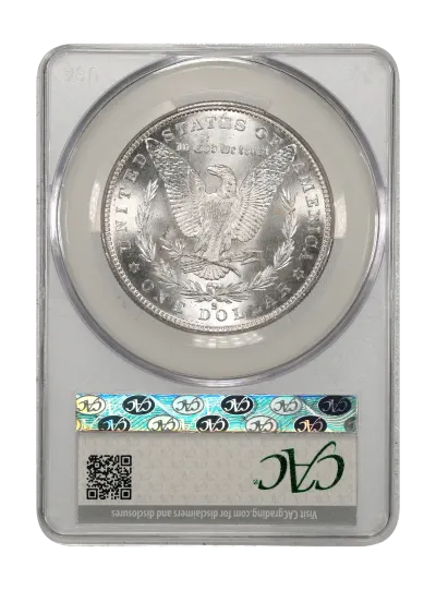 CAC Grading Coin Reverse