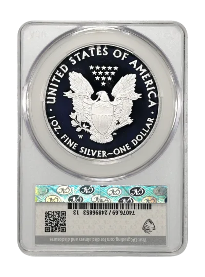 CAC Grading Coin Reverse