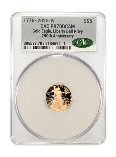 CAC Grading Coin Obverse