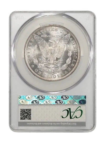 CAC Grading Coin Reverse