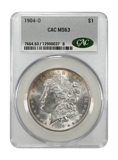 CAC Grading Coin Obverse