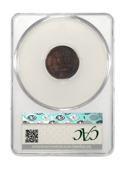 CAC Grading Coin Reverse