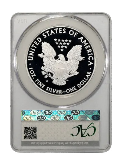 CAC Grading Coin Reverse