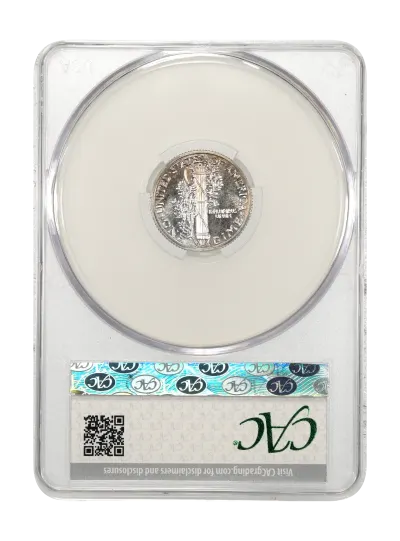 CAC Grading Coin Reverse