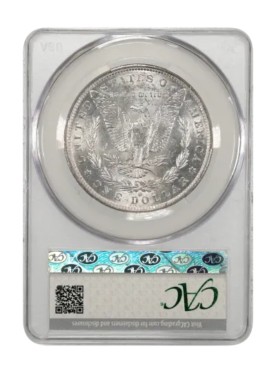 CAC Grading Coin Reverse