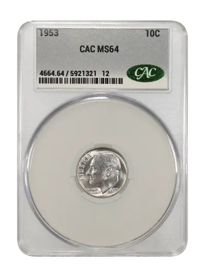 CAC Grading Coin Obverse