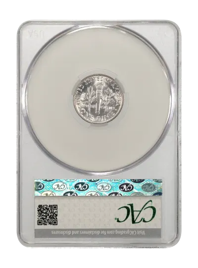 CAC Grading Coin Reverse