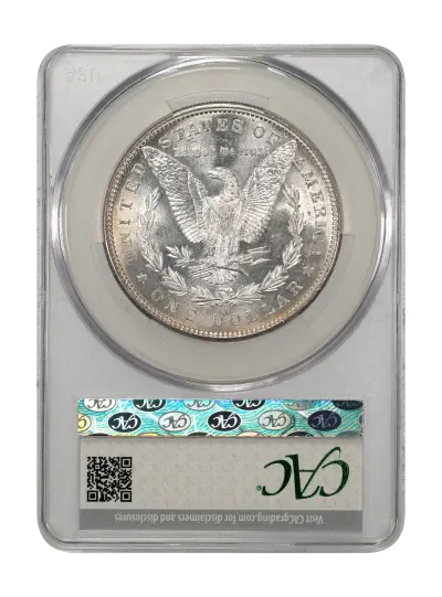 CAC Grading Coin Reverse