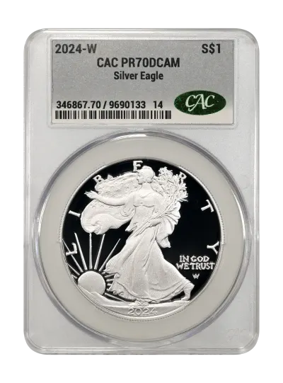 CAC Grading Coin Obverse