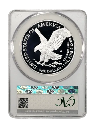 CAC Grading Coin Reverse
