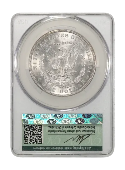 CAC Grading Coin Reverse