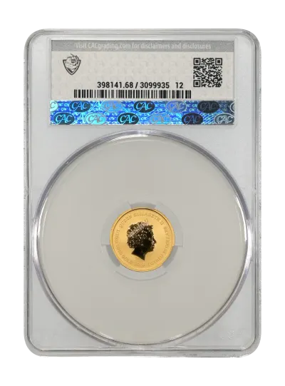 CAC Grading Coin Reverse