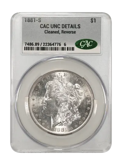 CAC Grading Coin Obverse