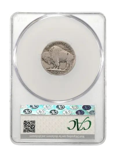 CAC Grading Coin Reverse