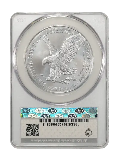 CAC Grading Coin Reverse