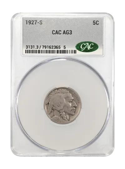 CAC Grading Coin Obverse