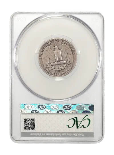 CAC Grading Coin Reverse