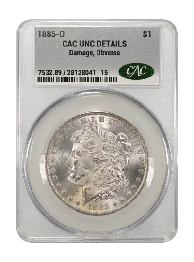 CAC Grading Coin Obverse