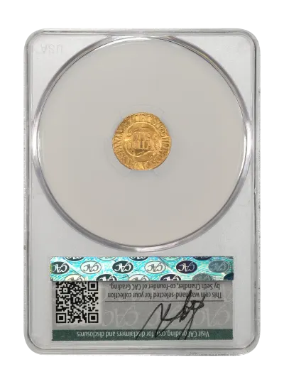 CAC Grading Coin Reverse
