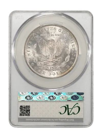 CAC Grading Coin Reverse