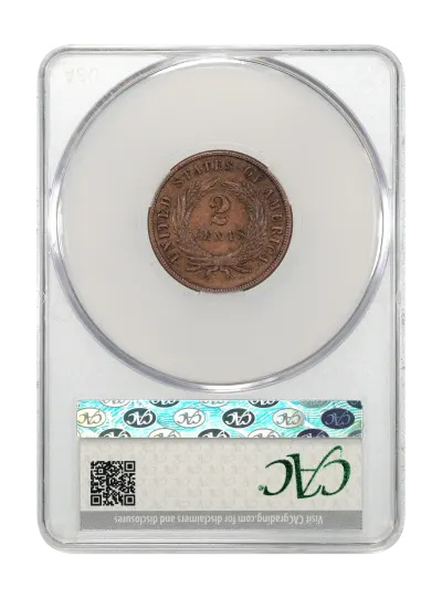 CAC Grading Coin Reverse