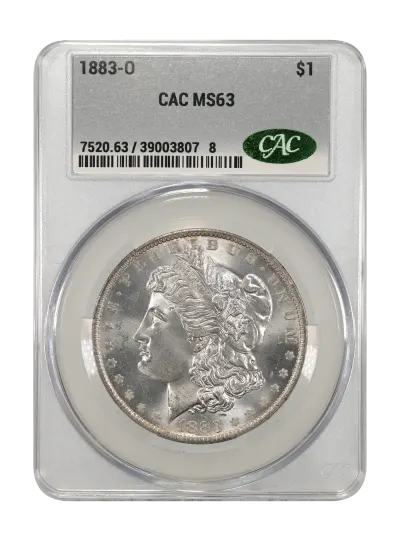 CAC Grading Coin Obverse