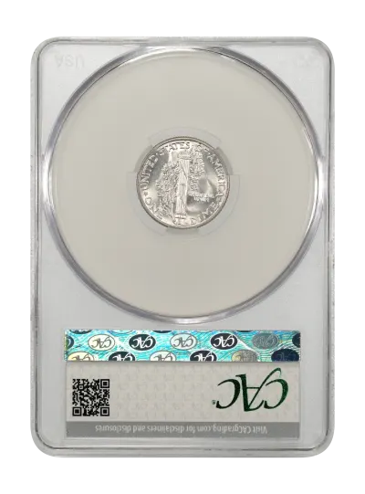 CAC Grading Coin Reverse