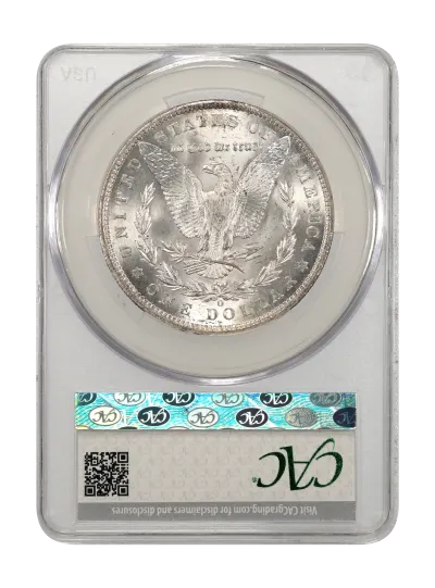 CAC Grading Coin Reverse